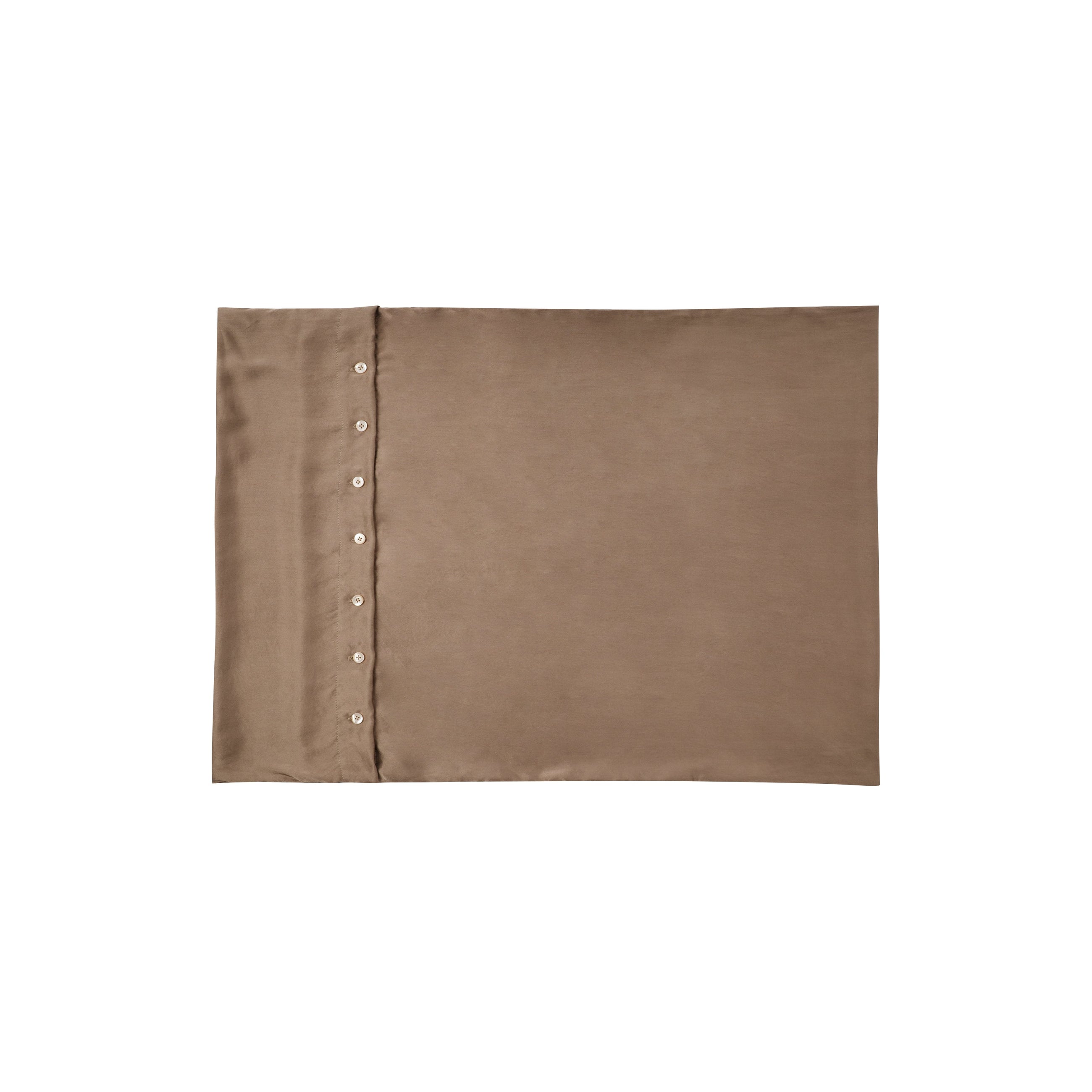 Taie d'oreiller en soie pure Bark