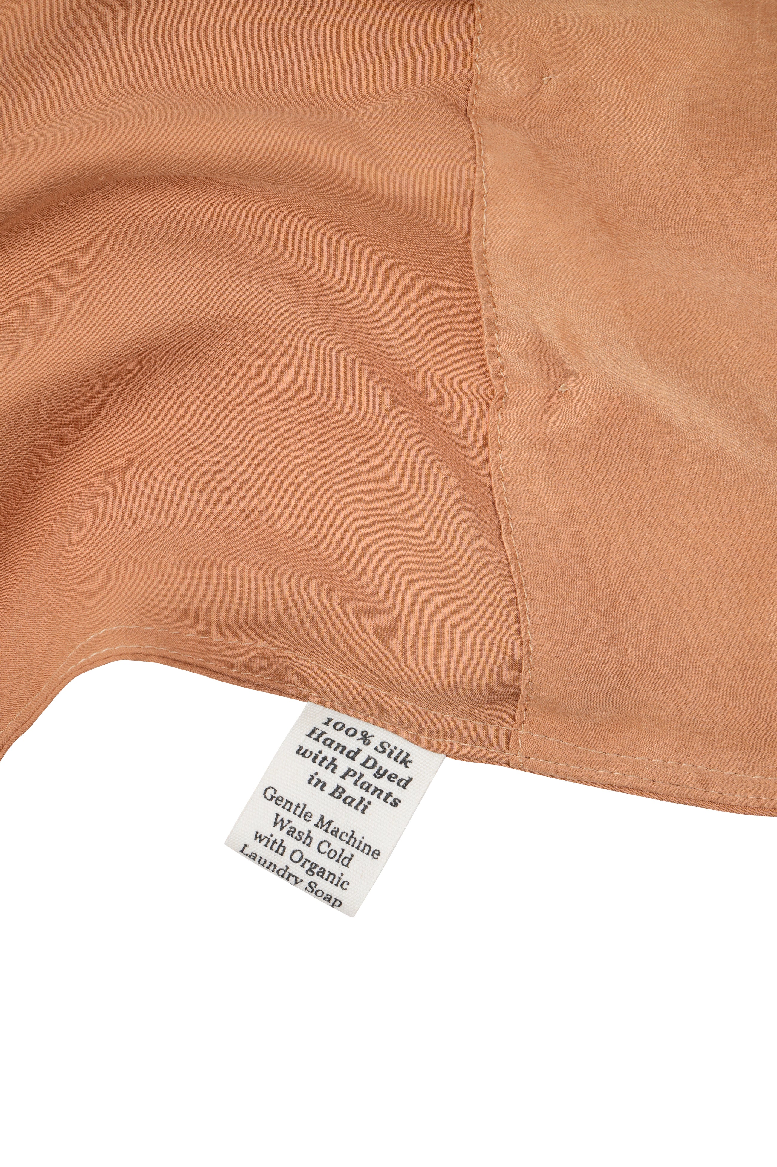 Clay Pillowcase in Pure Mulberry Silk