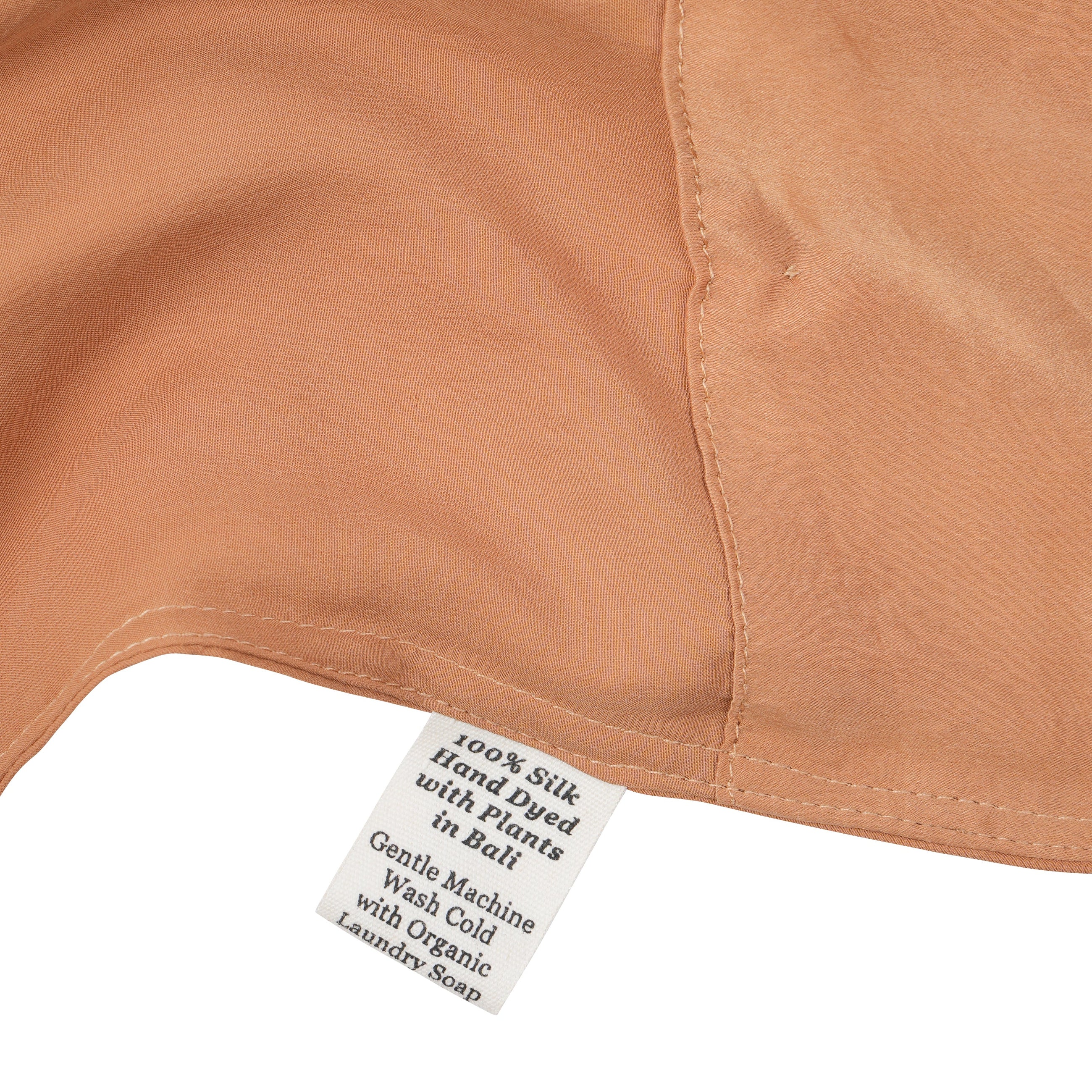 Clay Pillowcase in Pure Mulberry Silk