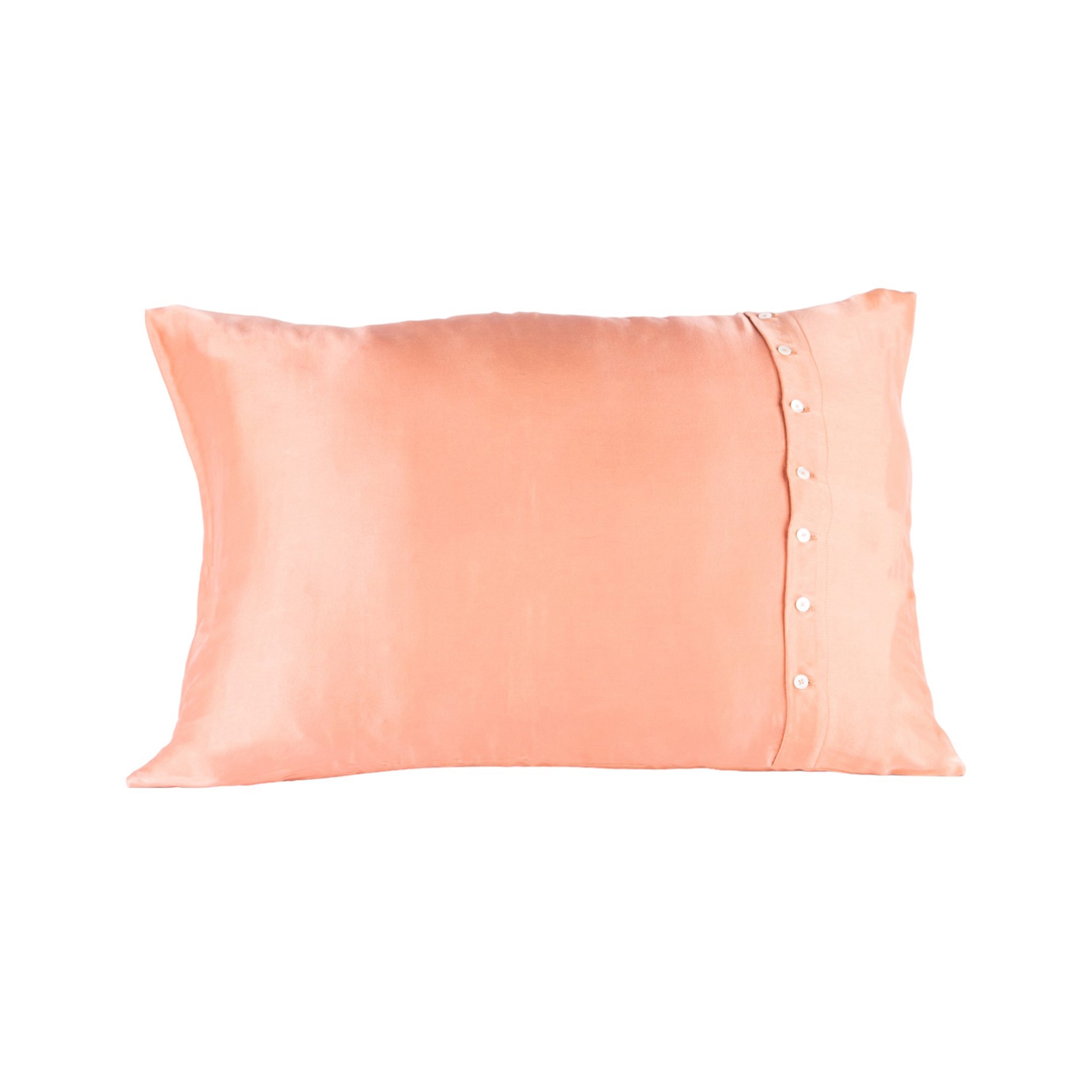 Terracotta Pillowcase in Pure Mulberry Silk