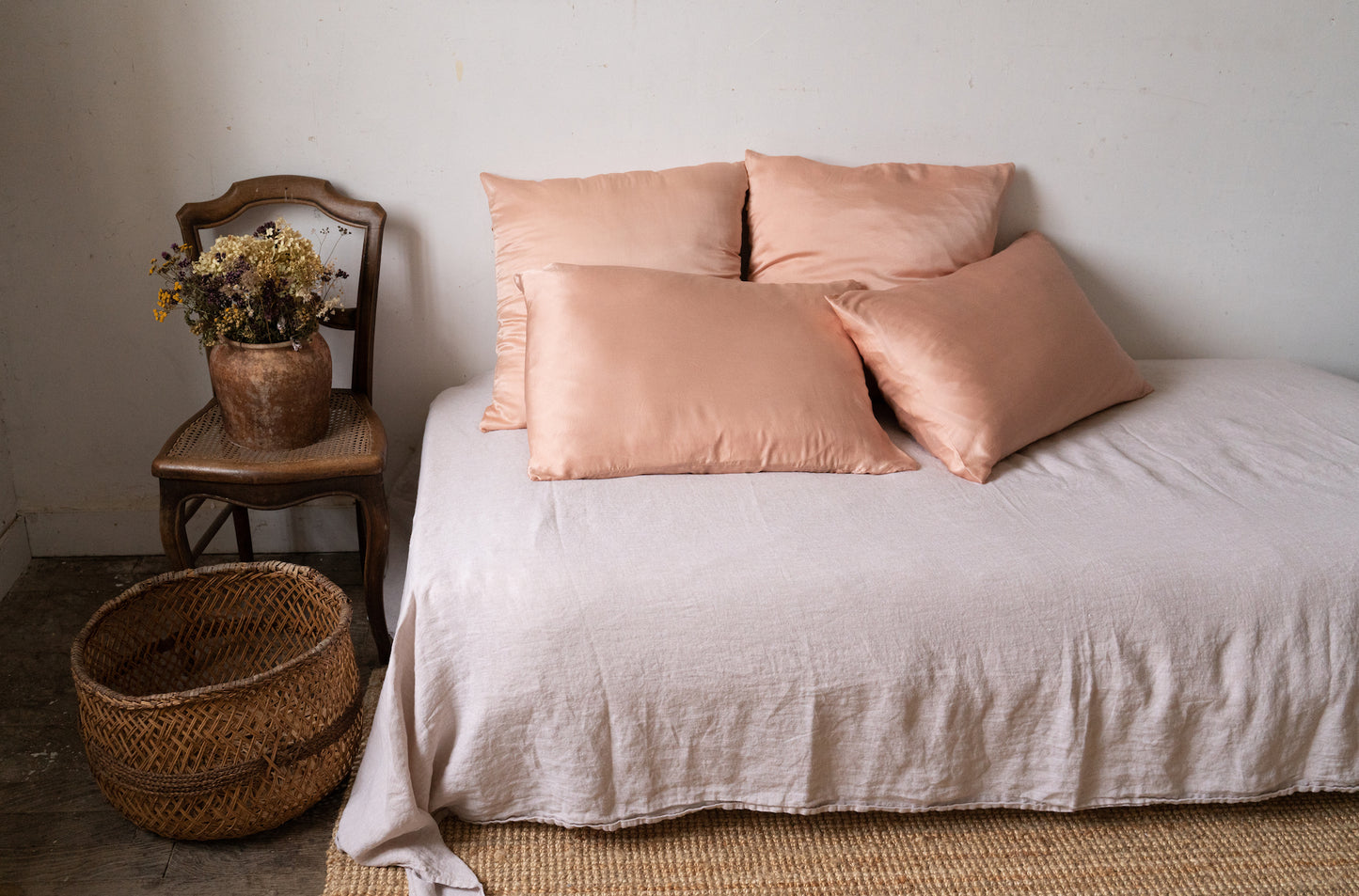 Silk Pillowcase Terracotta