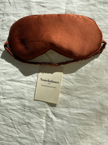 Sleep Mask Saffron in Pure Mulberry Silk
