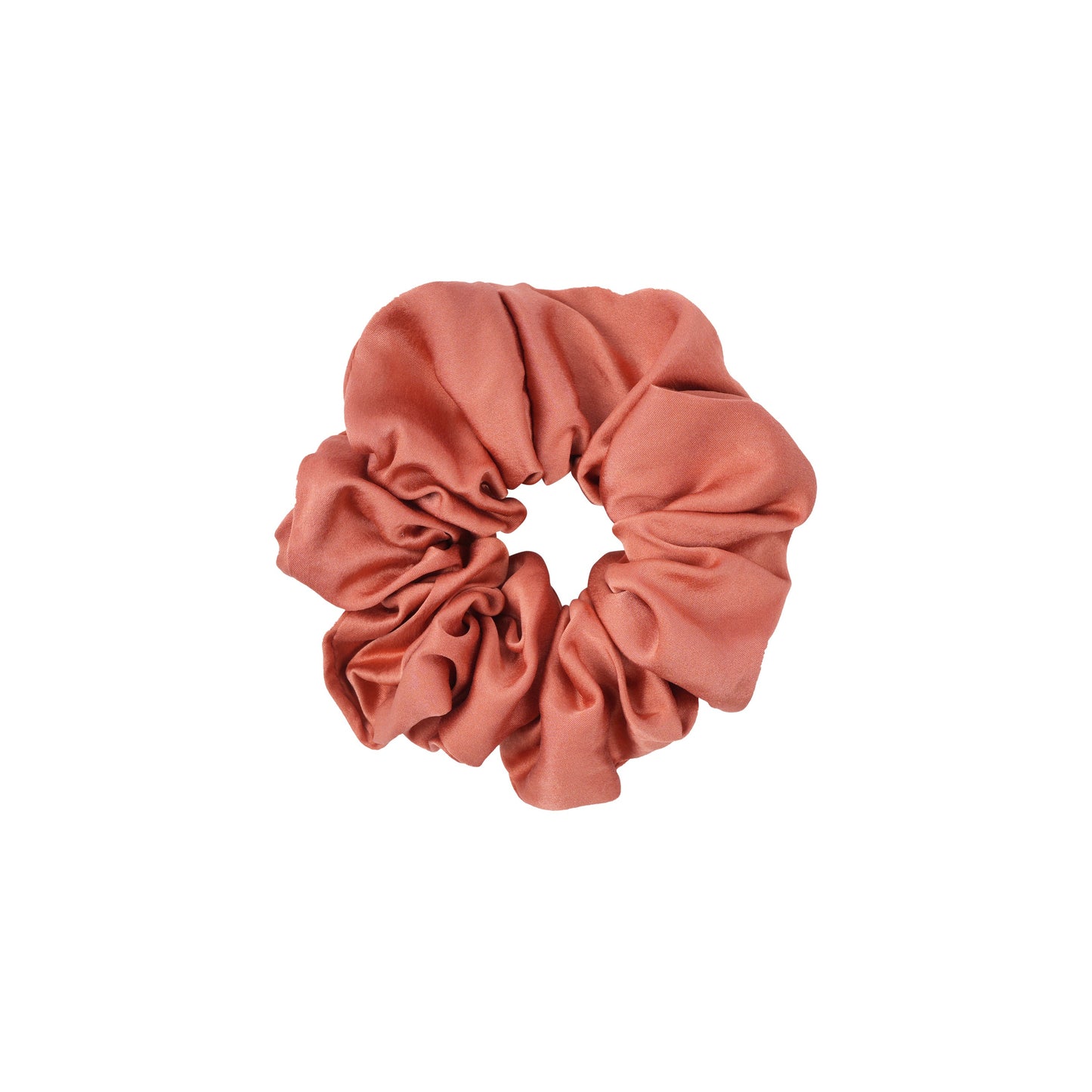 Saffron Silk Scrunchie