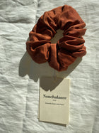 Saffron Scrunchie in Pure Mulberry Silk