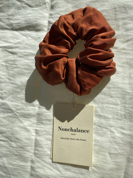 Silk Scrunchie Saffron