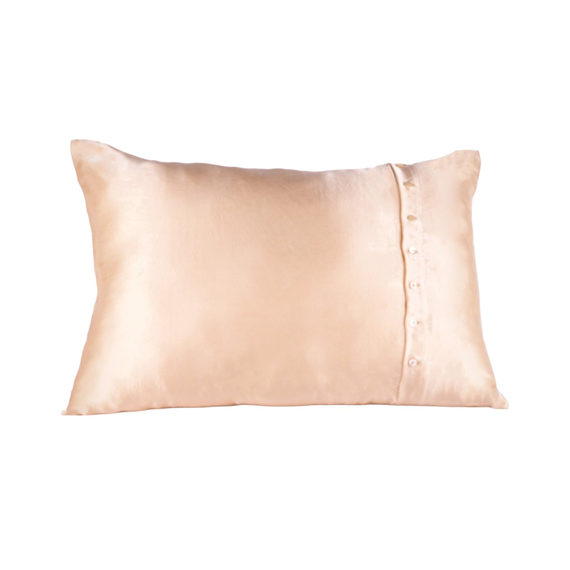Old Rose Pillowcase in Pure Mulberry Silk