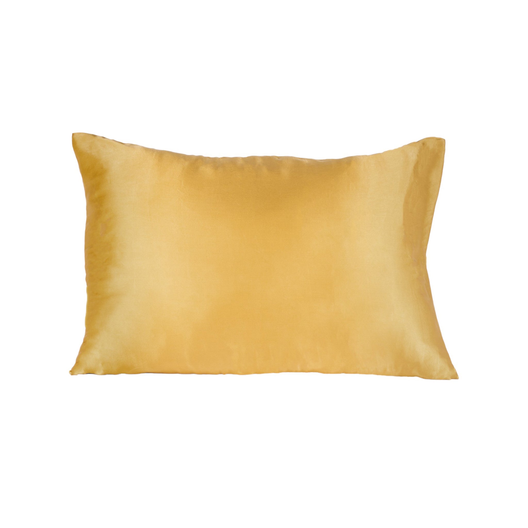 Gold Pillowcase in Pure Mulberry Silk