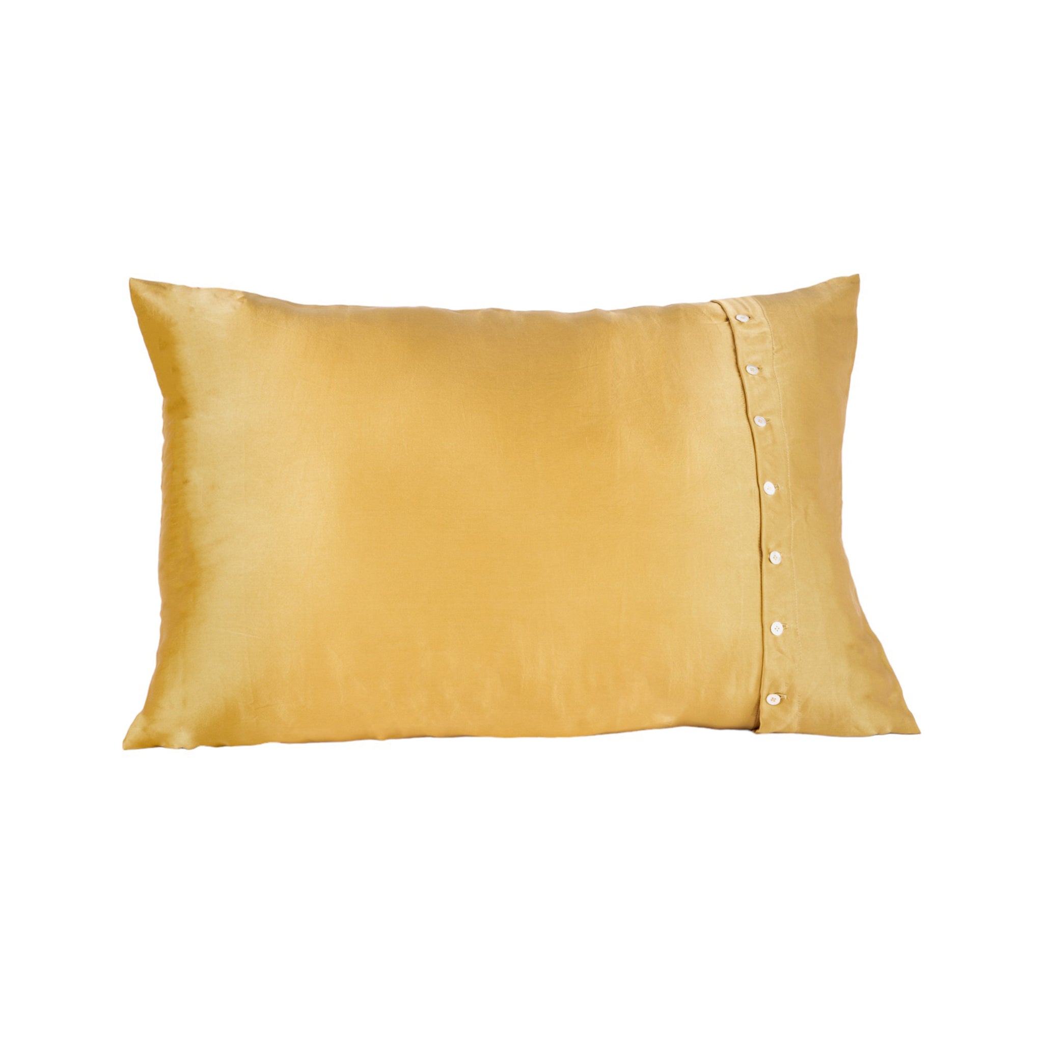 Gold Pillowcase in Pure Mulberry Silk