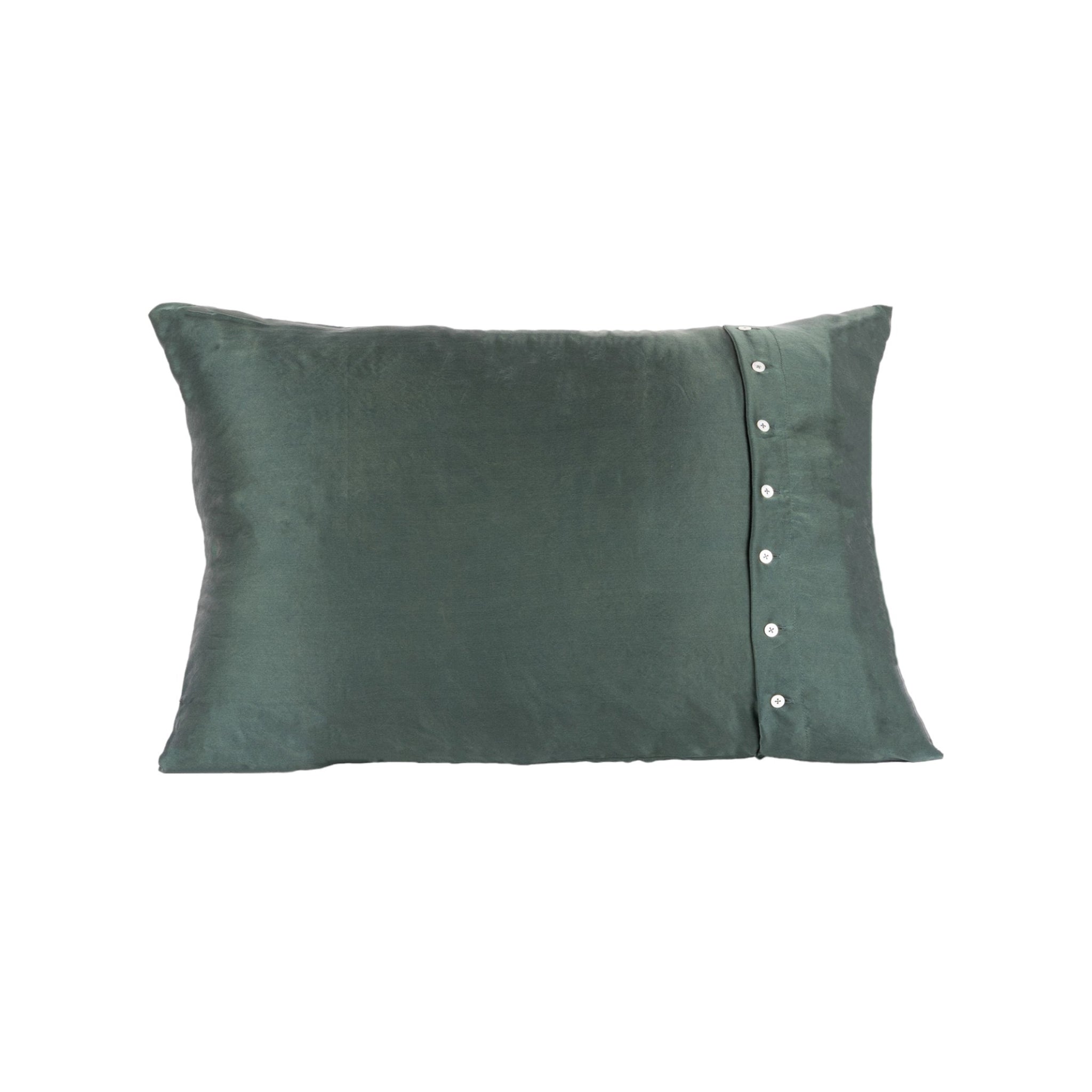 Emerald Green Pillowcase in Pure Mulberry Silk