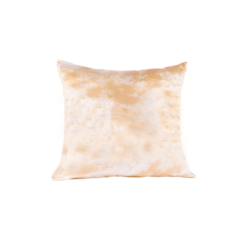 Silk Pillowcase Old Rose Tie & Dye
