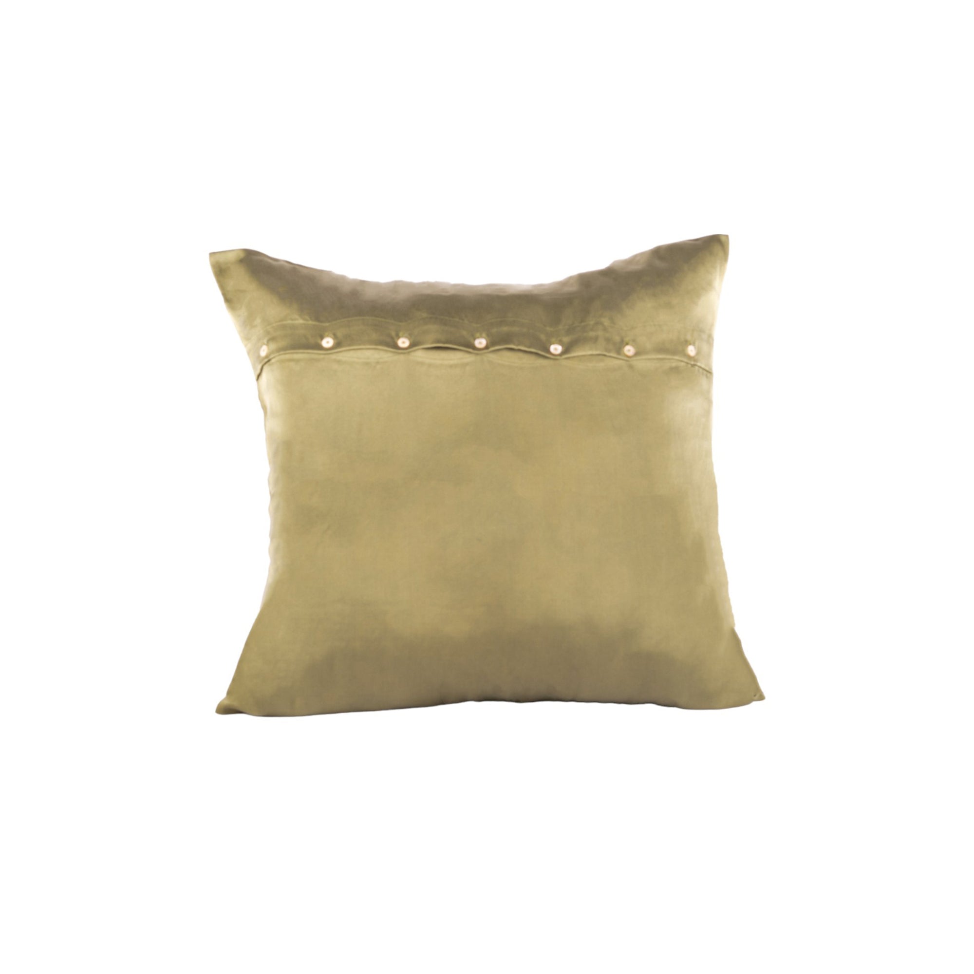 Olive Green in Pure Mulberry Silk