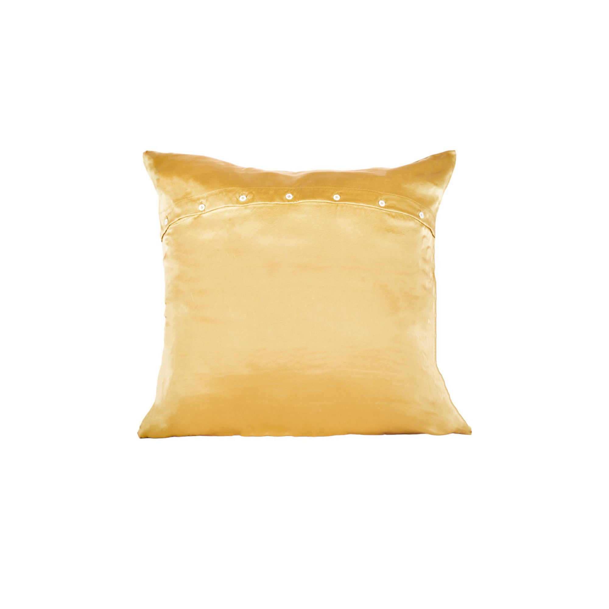 Gold Pillowcase in Pure Mulberry Silk
