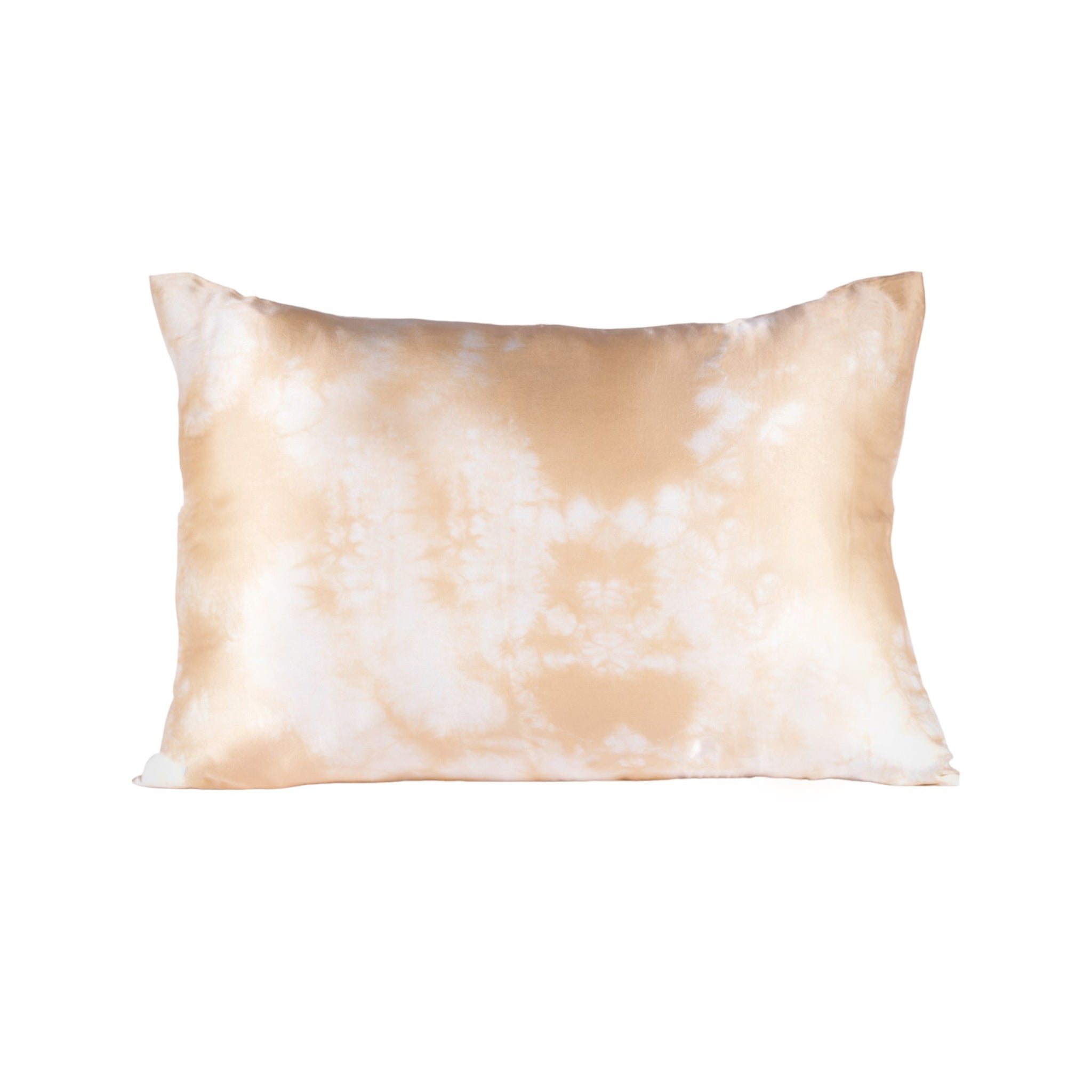 Silk Pillowcase Old Rose Tie & Dye