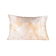Silk Pillowcase Old Rose Tie & Dye