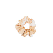 Chouchou en soie pure Tie and Dye Old Rose
