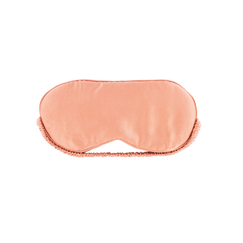 Sleep Mask Terracotta in Pure Mulberry Silk