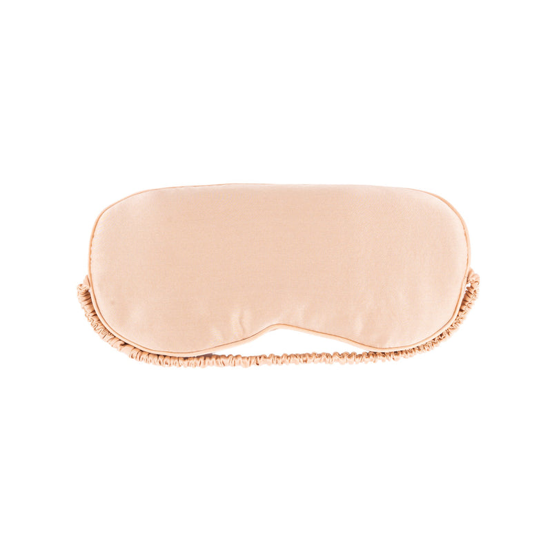 Sleep Mask Old Rose in Pure Mulberry Silk