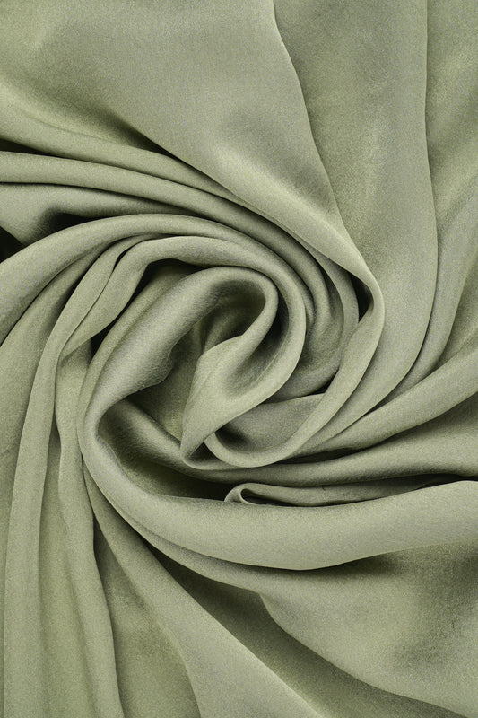 Plant-dyed mulberry silk pillowcase in Bark color, handmade in Bali