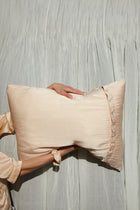 Old Rose Pillowcase in Pure Mulberry Silk