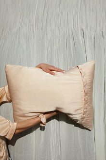 Old Rose Pillowcase in Pure Mulberry Silk