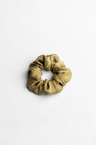 Absinthe Green Scrunchie in Pure Mulberry Silk